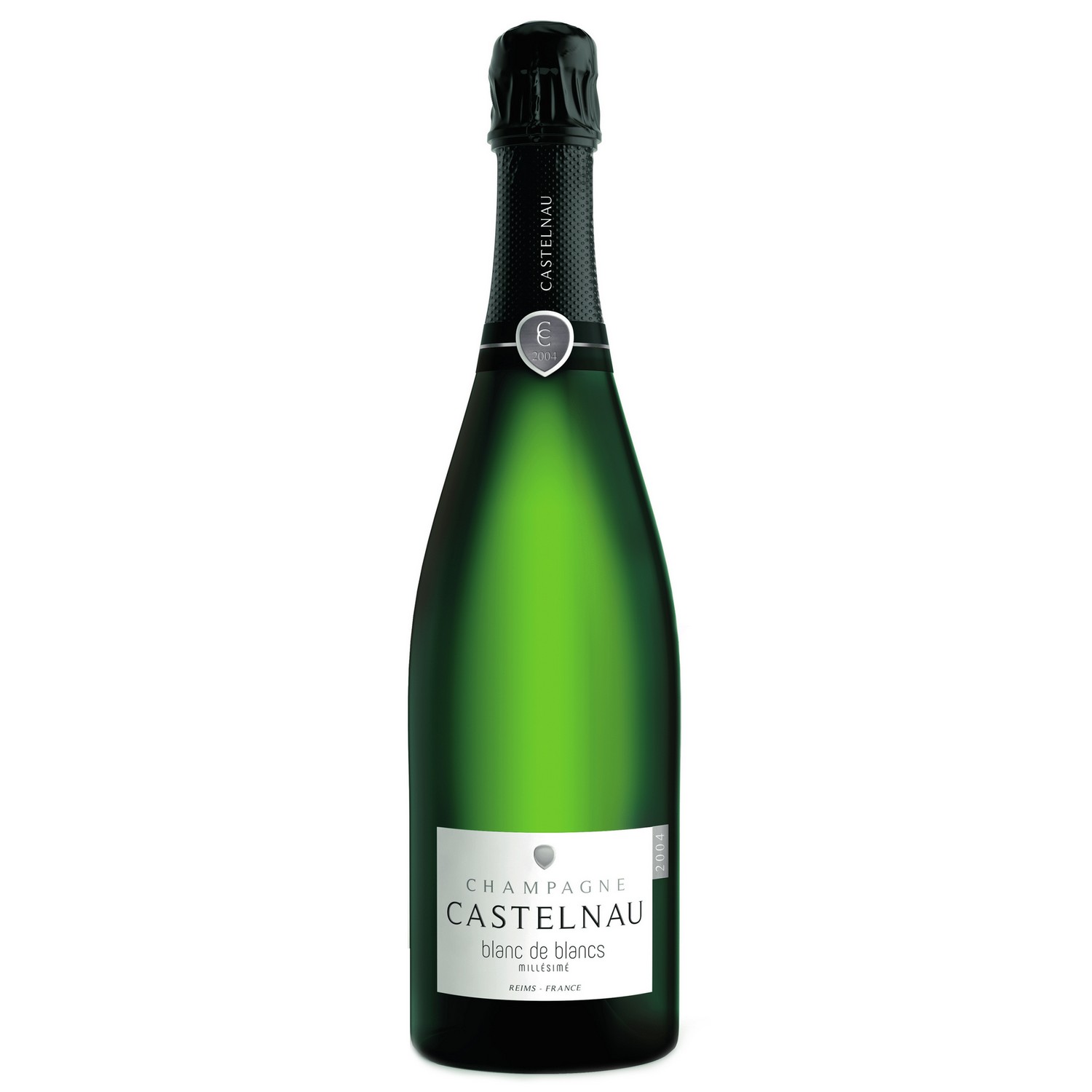 Champagne de castelnau blanc de blanc brut 12,5% 75cl