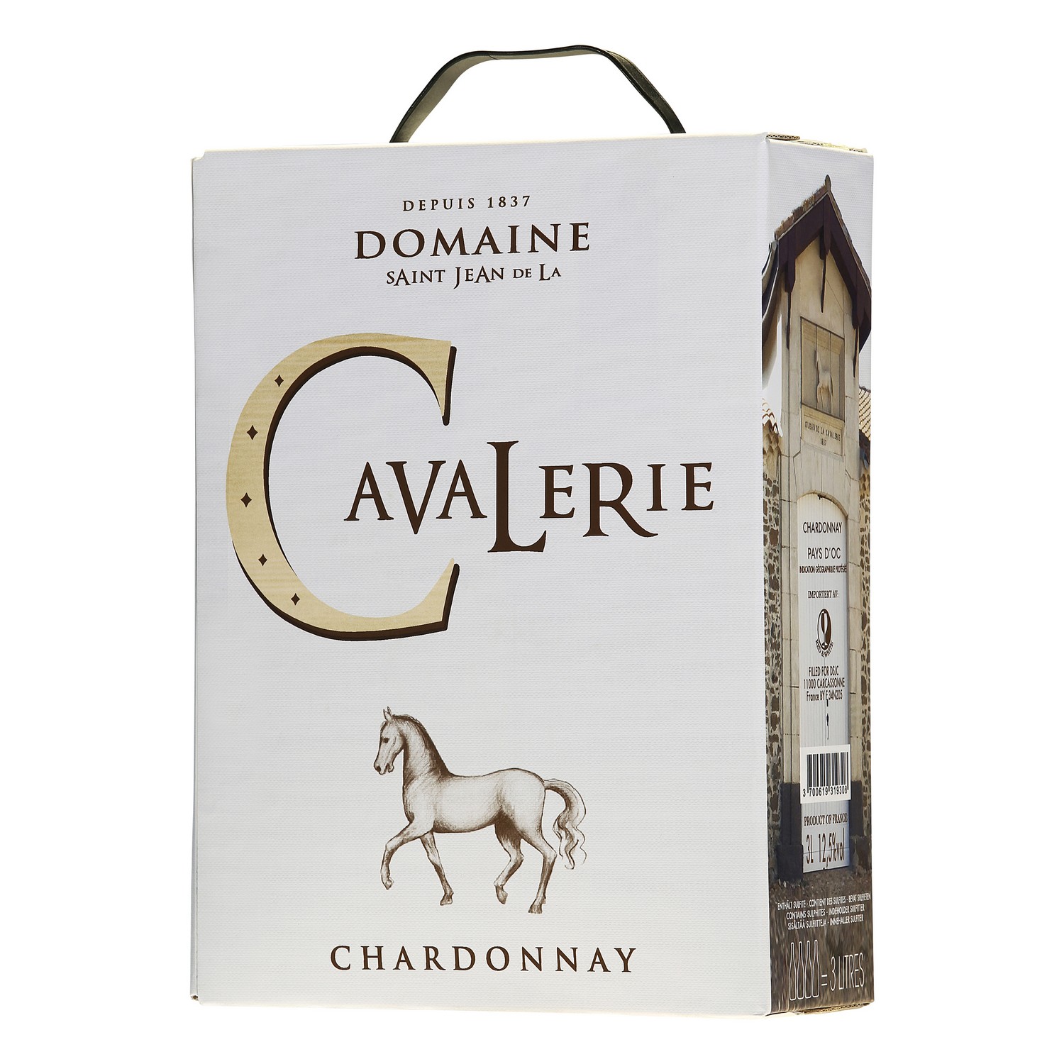 Saint jean de la cavalerie chardonnay 12,5% 3l