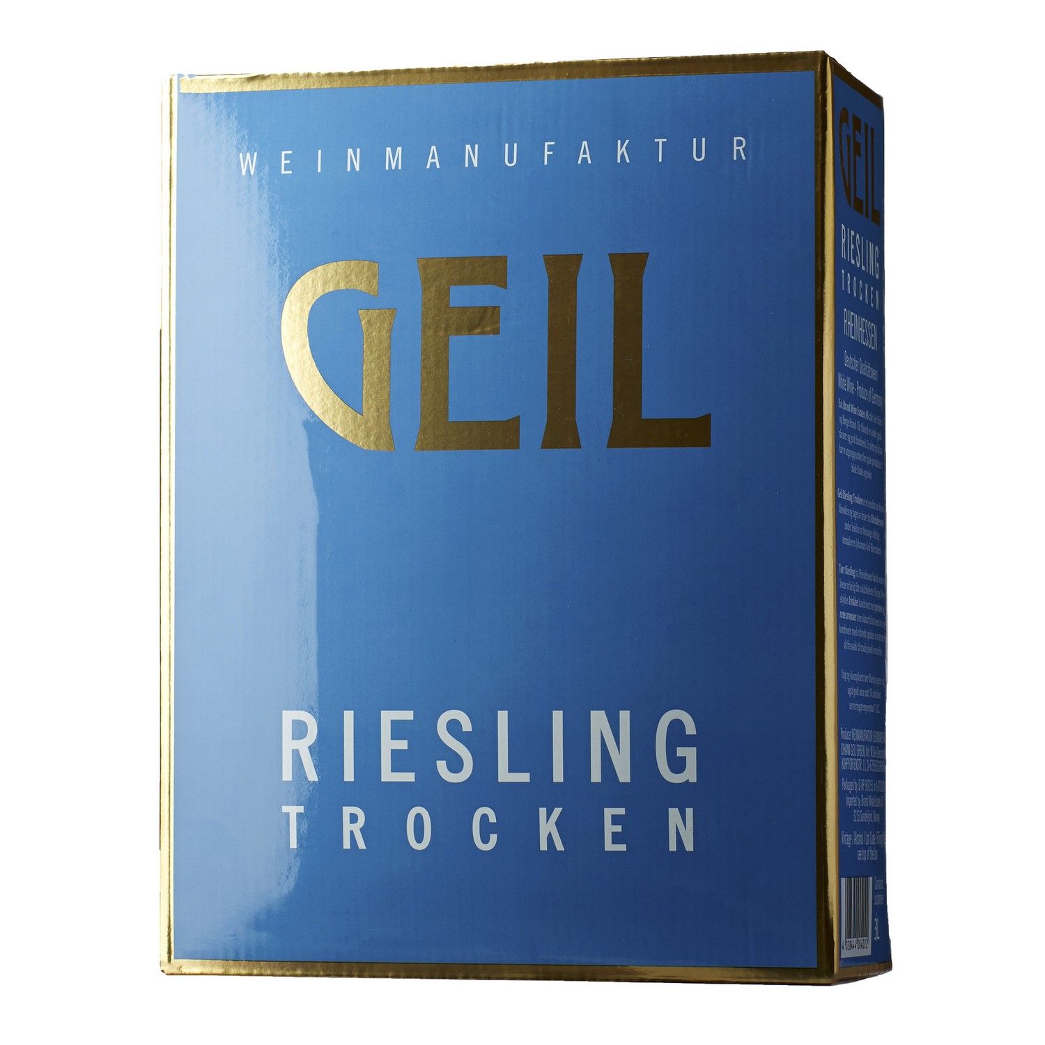Geil riesling trocken bib 11,5% 3l