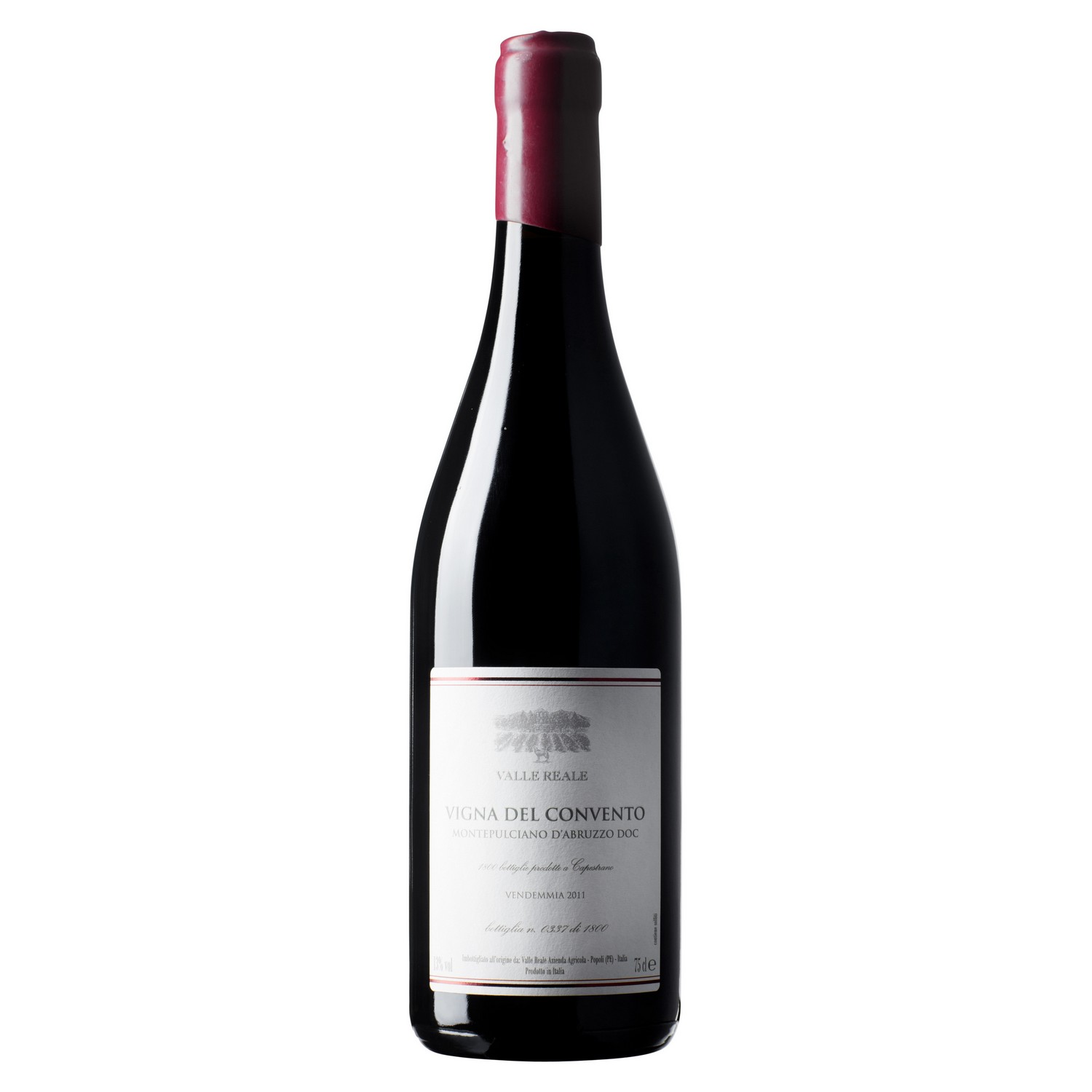 Valle reale vigna del conv montepulciano dabruzzo 13% 75cl