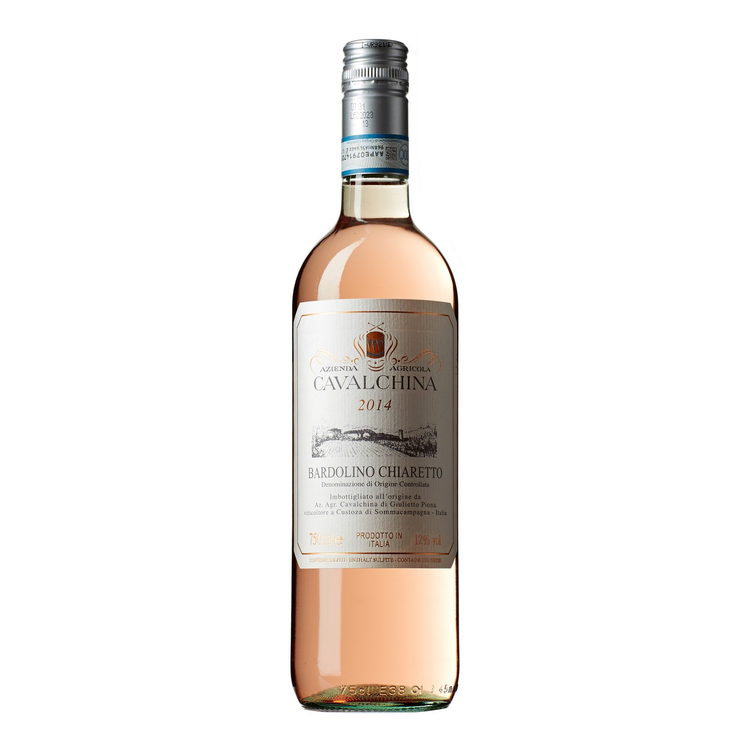 Cavalchina bardolino chiaretto  12,5%  75cl