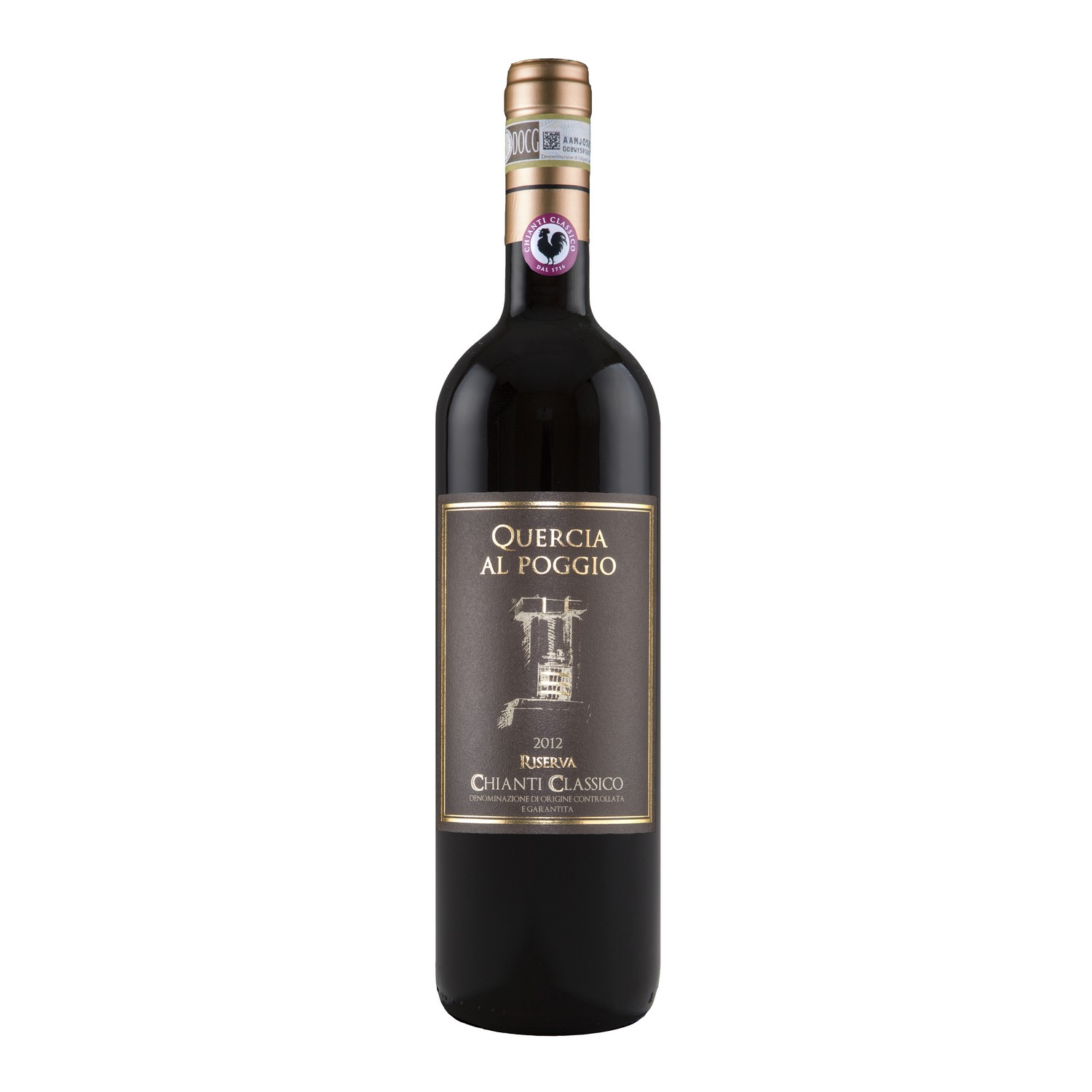 Quercia al poggio chianti classico riserva   13,5%   75cl