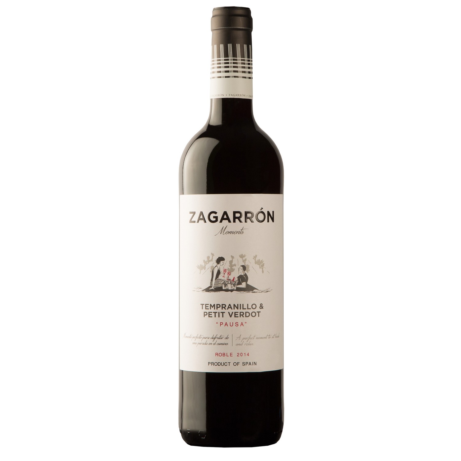 Zagarron pausa tempranillo & petit verdot 13% 75cl