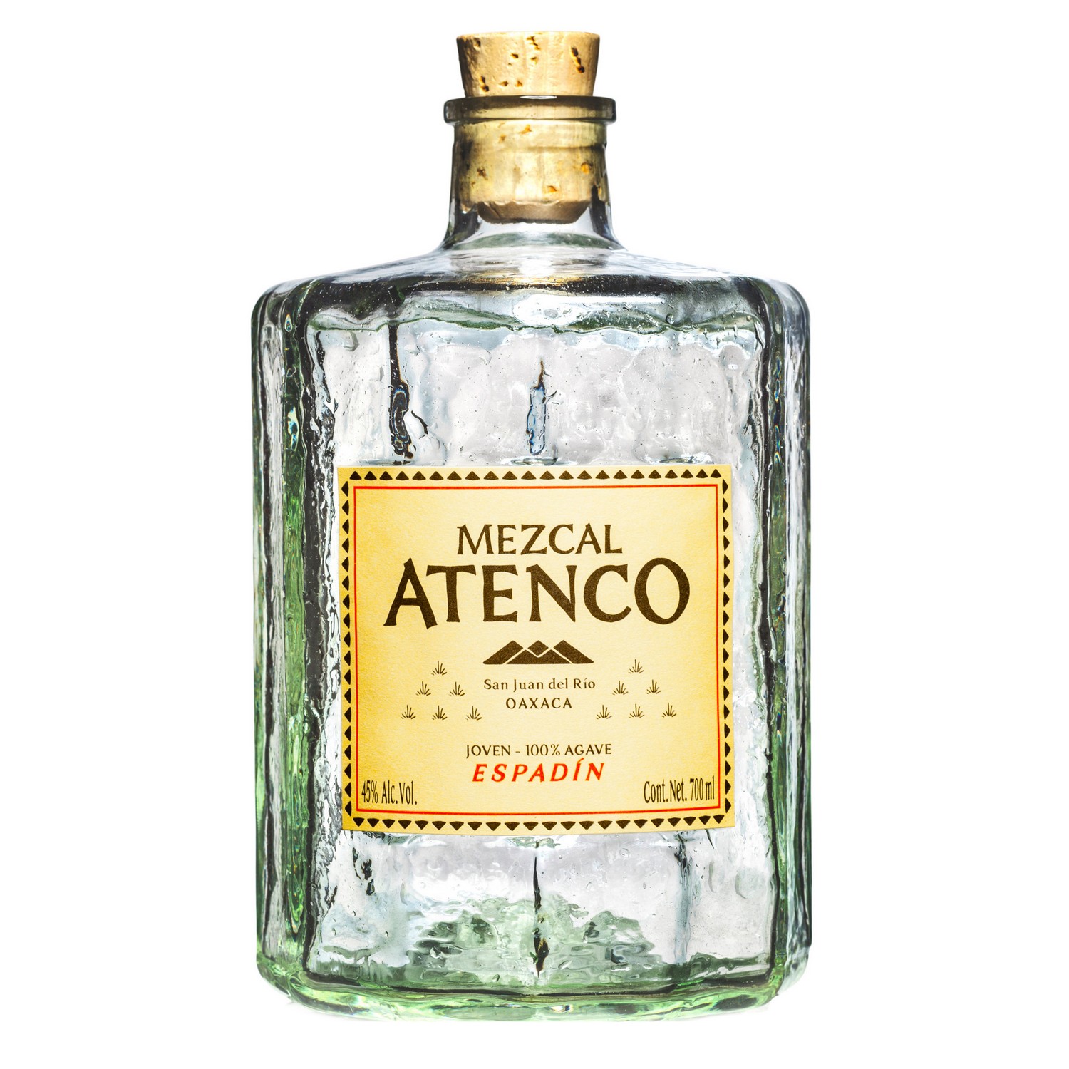 Atenco mezcal espadin joven 45% 70cl