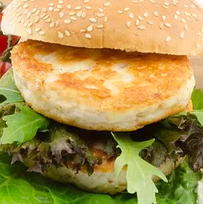 Klippfiskburger med ost 130g 5kg