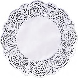 Fatpapir, rd.uth. 21cm 250stk