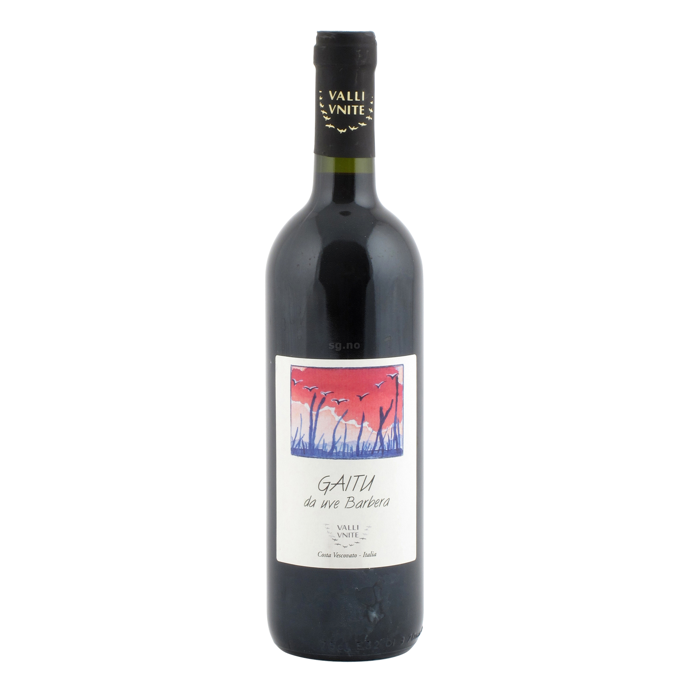Valli unite barbera gaitù 13,5% 75cl