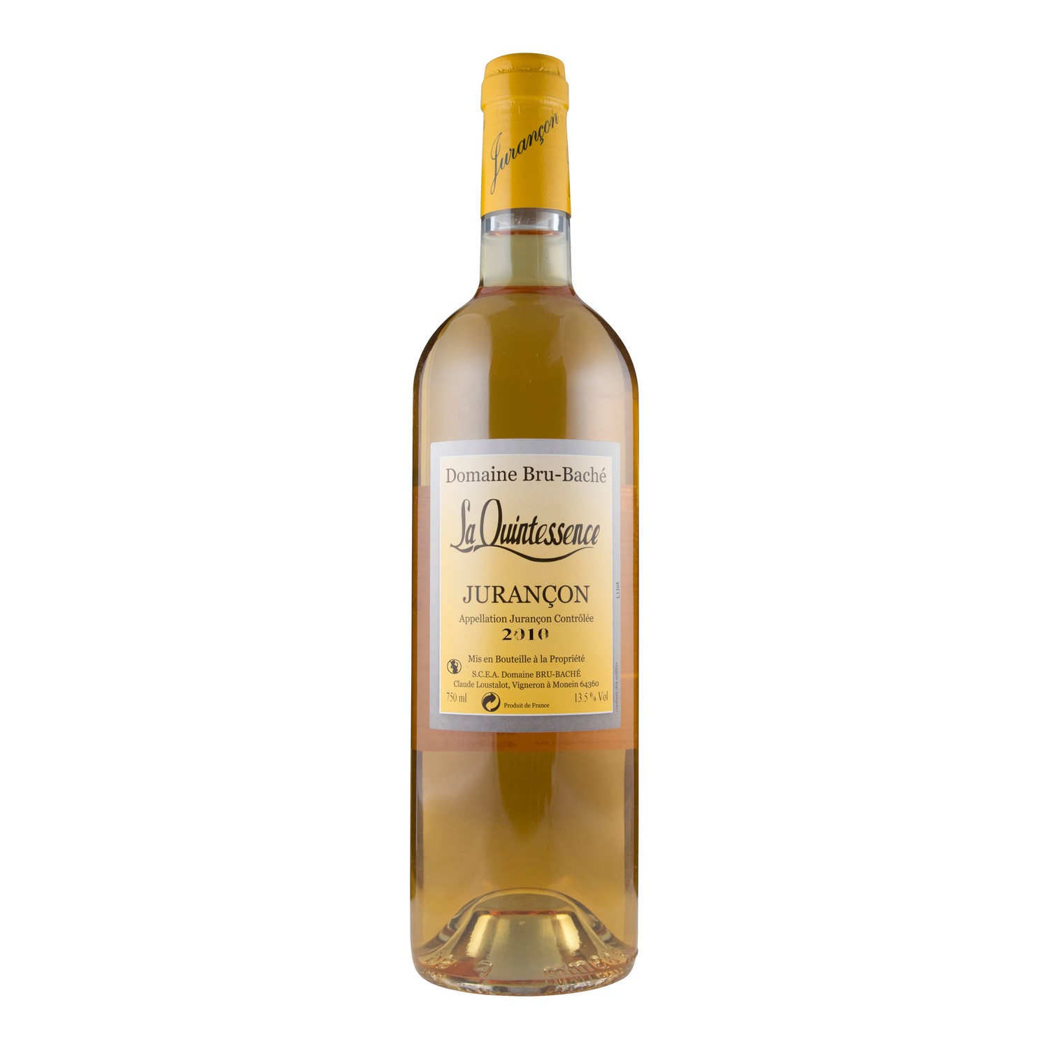 Bru-baché jurancon la quintessence 13,5% 75cl