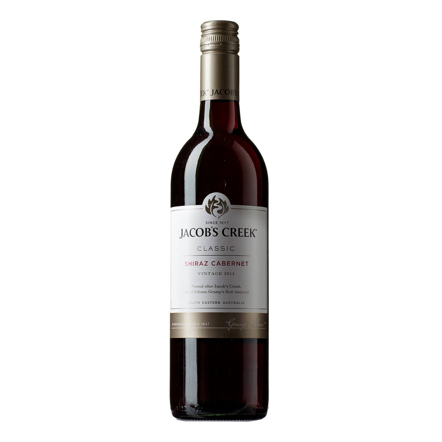 Jacob s creek shiraz cabernet  14%  75cl