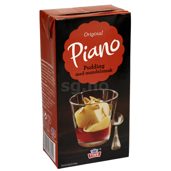Mandelpudding piano   0,5l