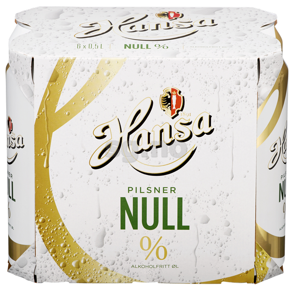 Hansa null% 6-pack 24x0,5l