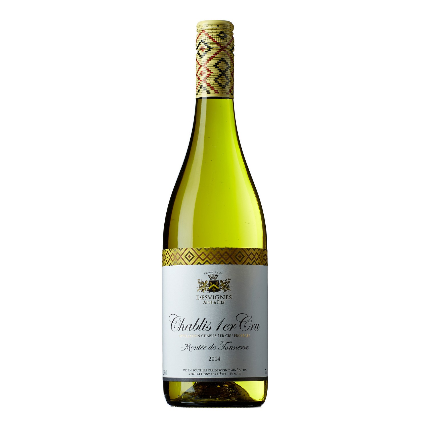 Desvigne chablis 1er cru montée de tonnerre 12% 75cl