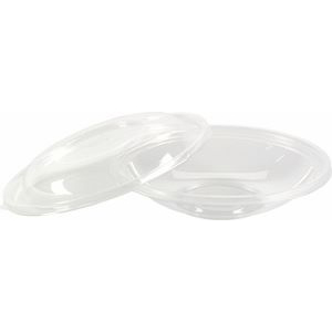 Lokk til plastskål 950ml 45stk