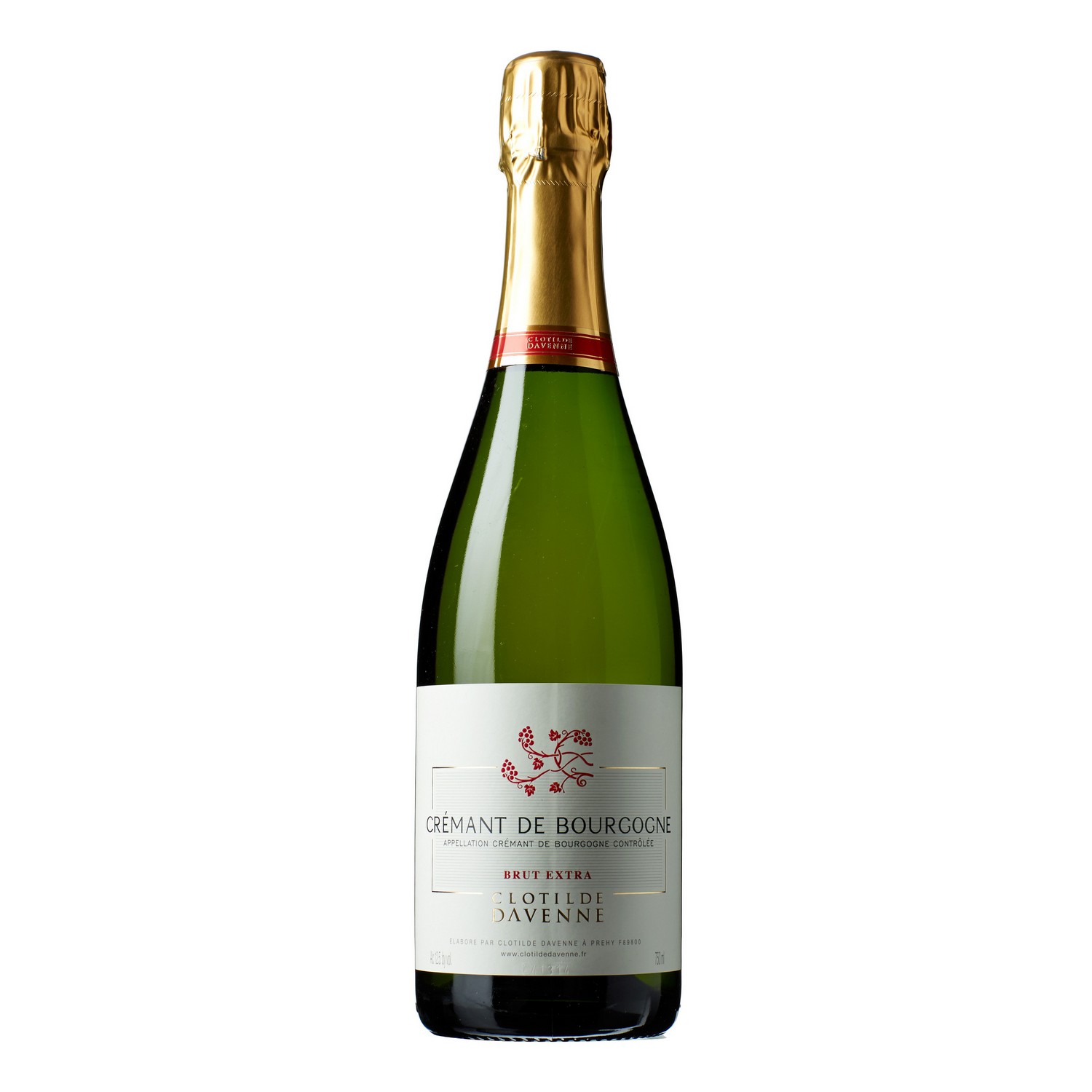 Davenne crémant de bourgogne extra brut 12% 75cl