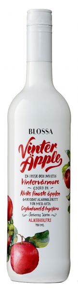 Blossa vinteräpple alkoholfri glögg  0,5%   75cl