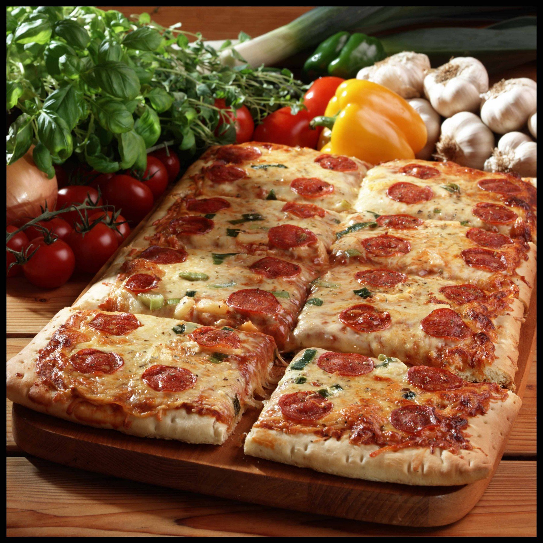 1/1 gastronorm pizza med pepperoni   10stk