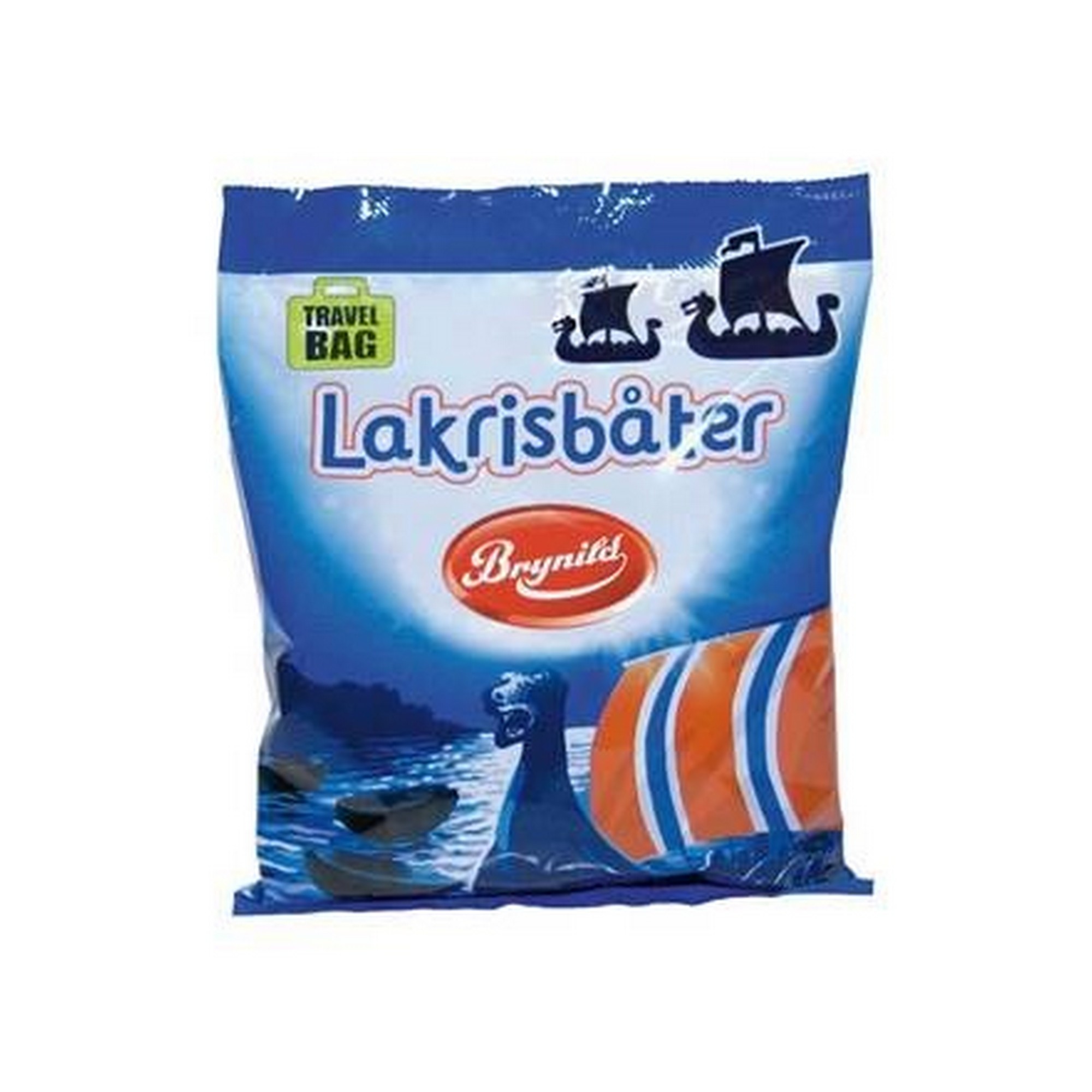 Lakrisbåter trav.bag t 425g