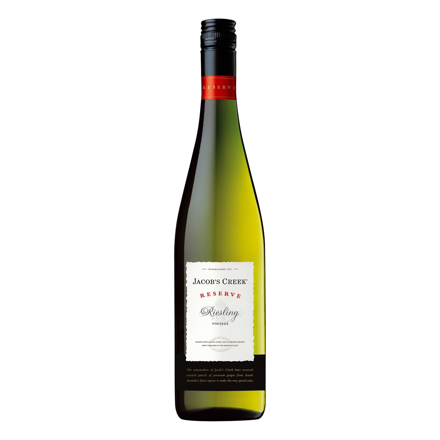 Jacob s creek riesling reserve 12,5% 75cl