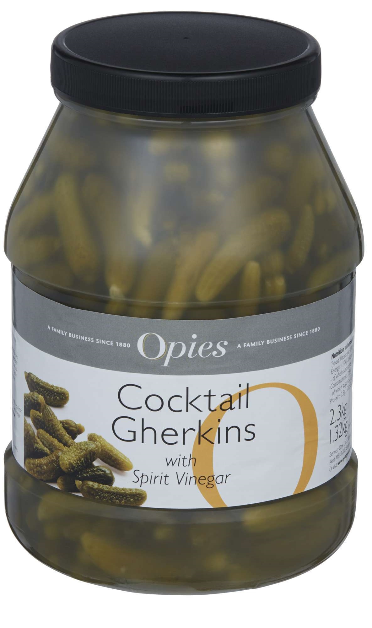 Coctail gherkins opies  2,3kg