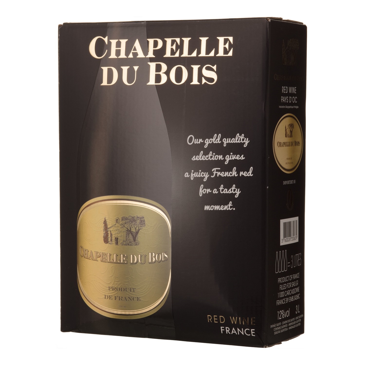 Chapelle du bois 12% bib 3l