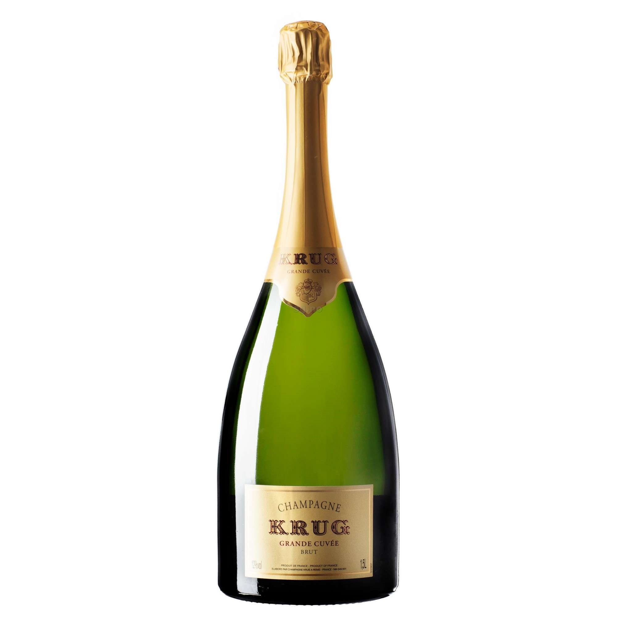 Krug grande cuvée brut    12,5%   1,5l