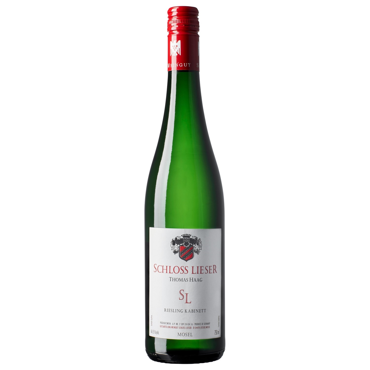Schloss lieser riesling kabinett  8,5%  75cl