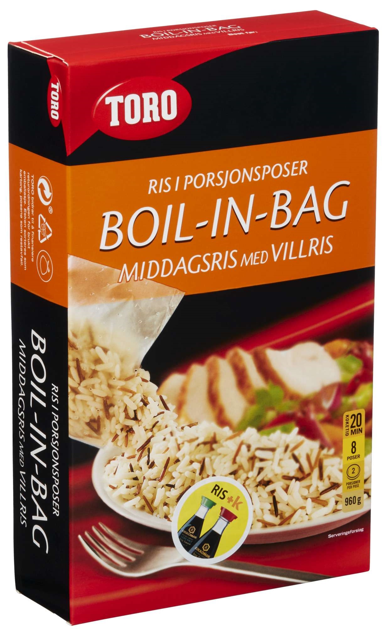 Villrismiks boil in bag   960g