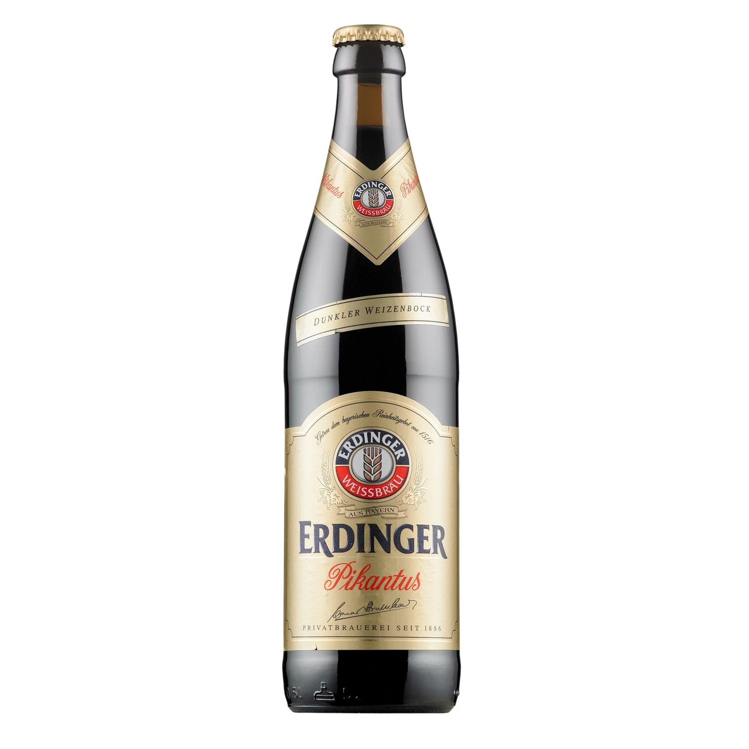 Erdinger pikantus weizenbock  7,3%  12x50cl
