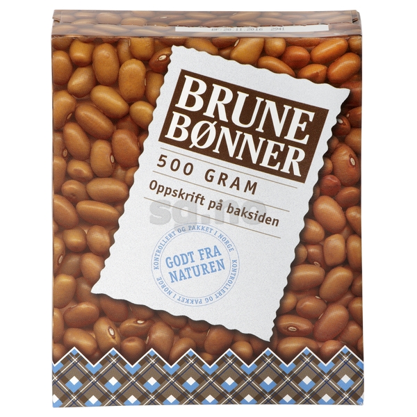 Bønner brune            500g