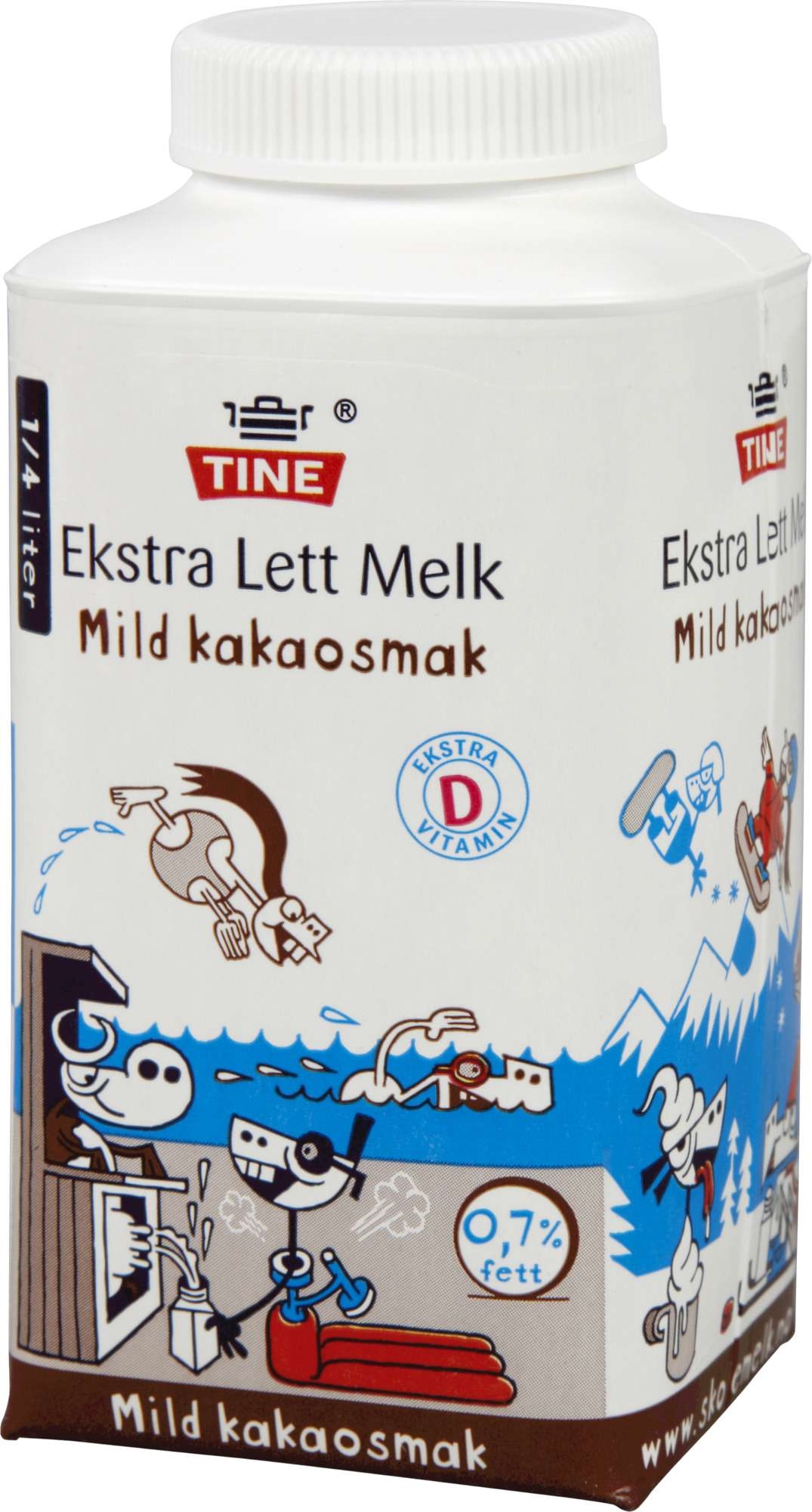 Tine ekstra lettmelk kakao   25cl