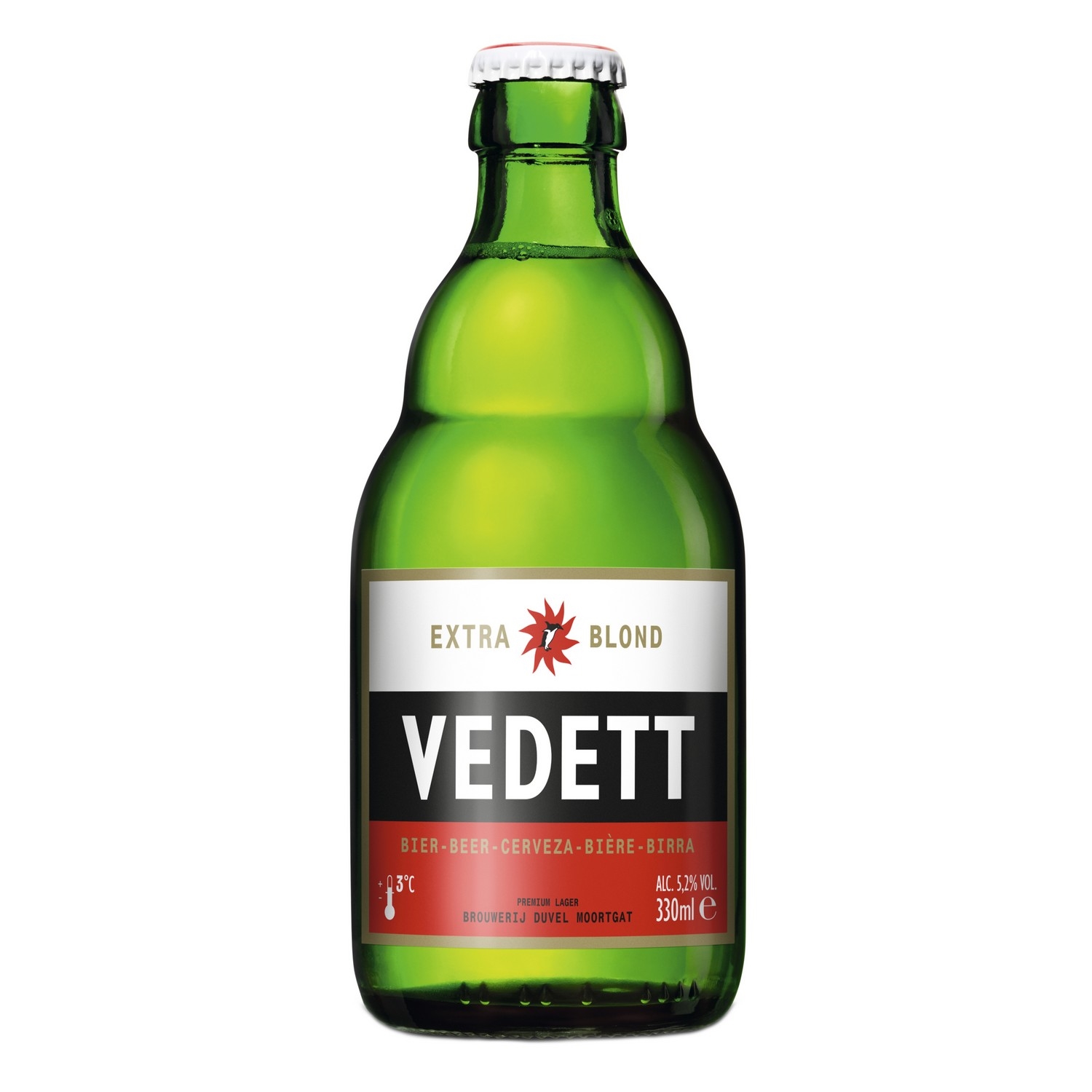 Vedett extra blond  5,2%  24x33cl