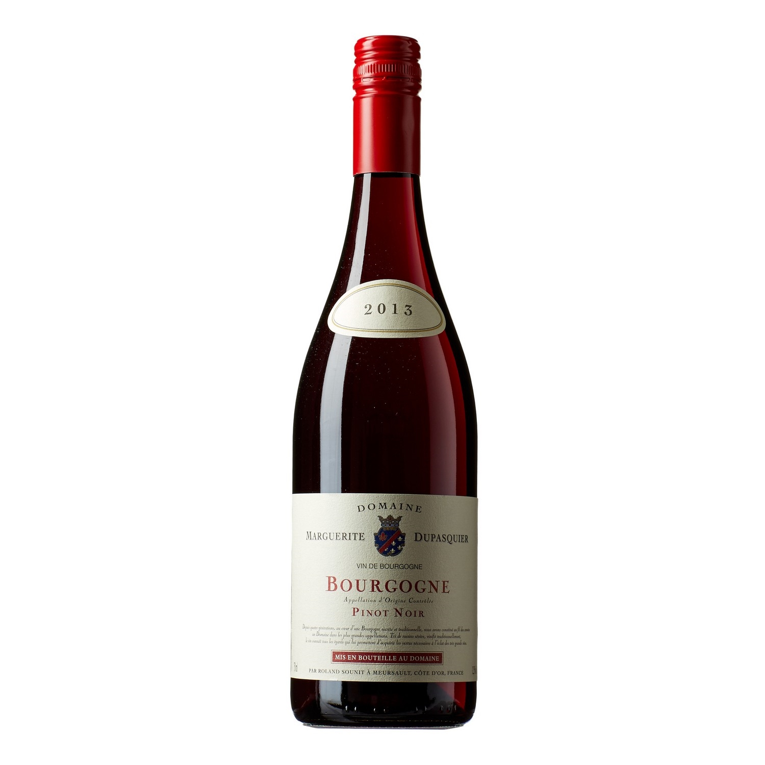 Dom. dupasquier bourgogne pinot noir 13% 75cl