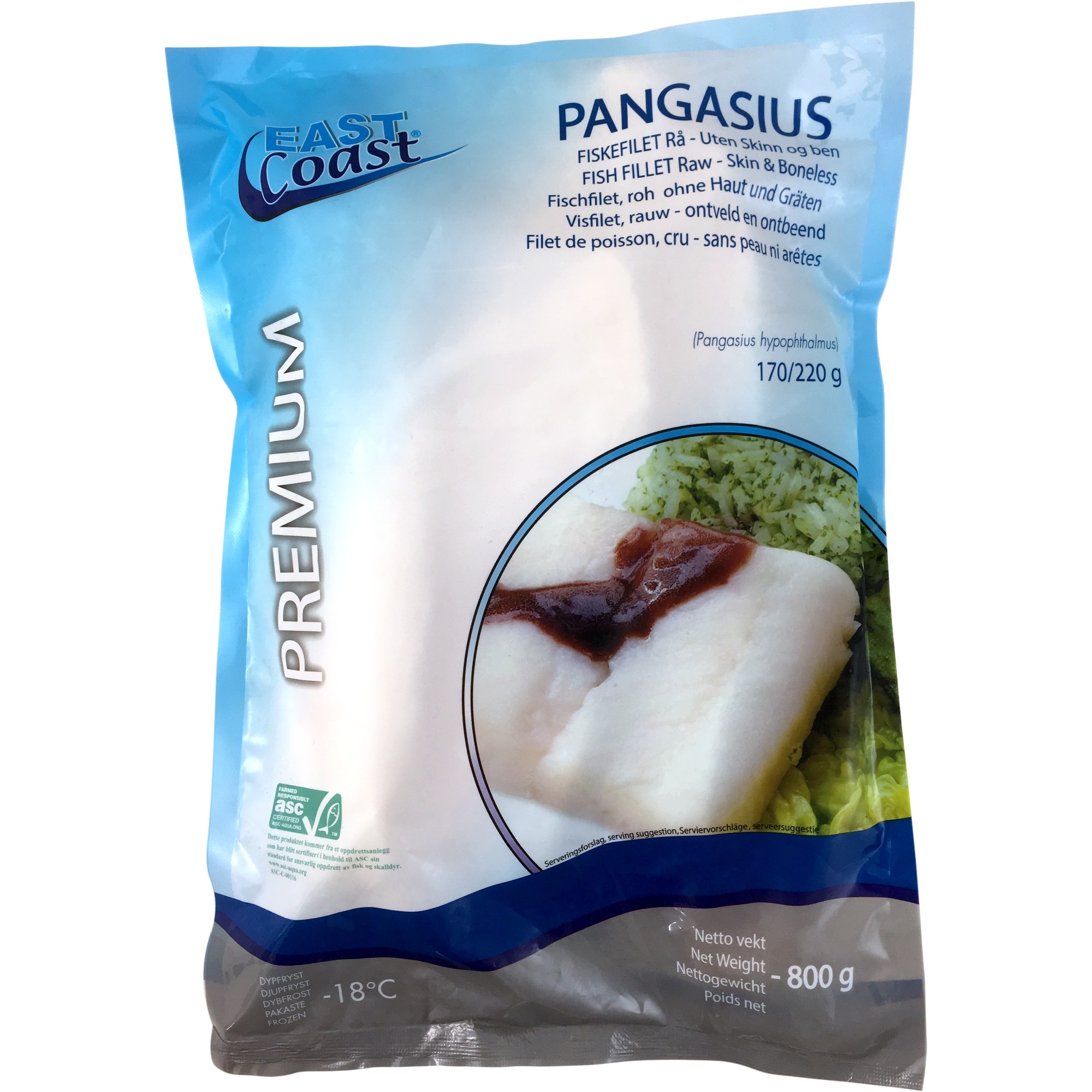 Pangasius filet 170/220    1kg