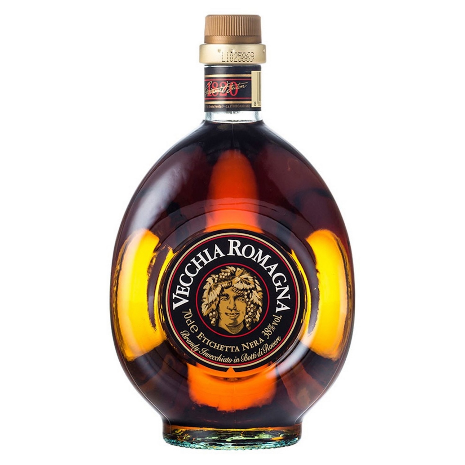 Vecchia romagna etichetta nera 38% 70cl