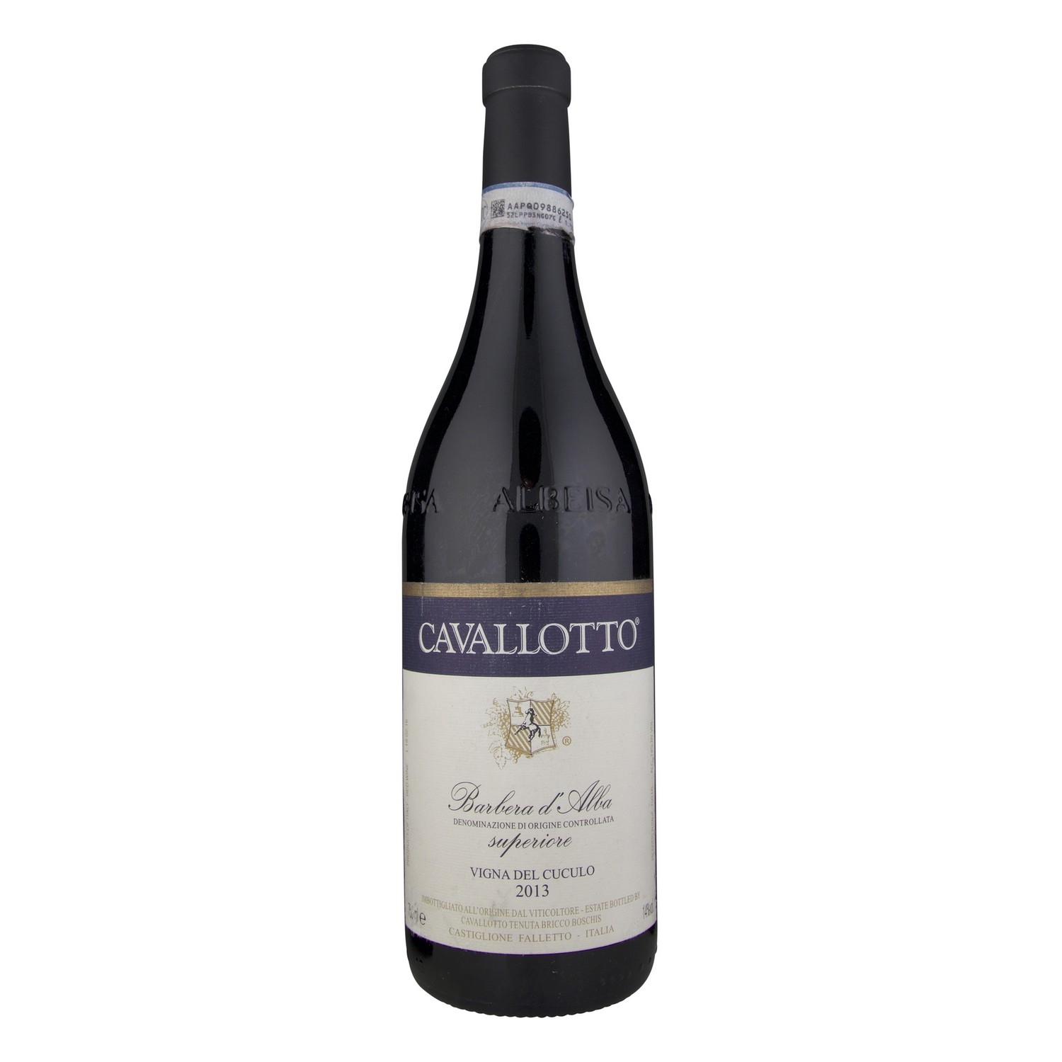 Cavallotto barbera alba vigna cuculo 14,5% 75cl