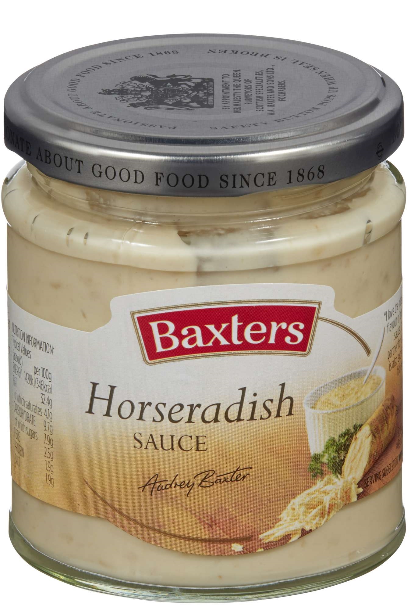 Horseradish sauce baxt. 170g