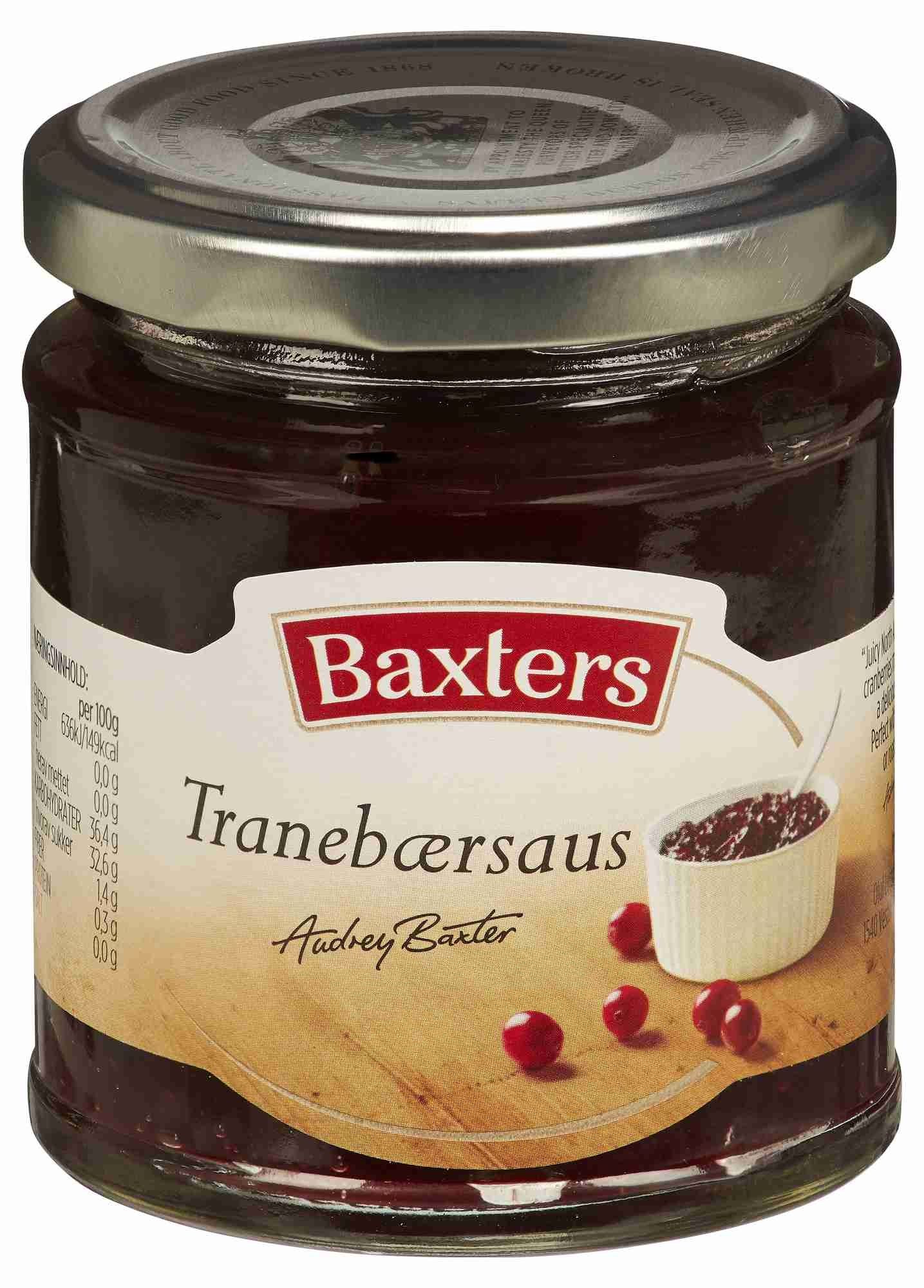 Tranebærsaus      190g