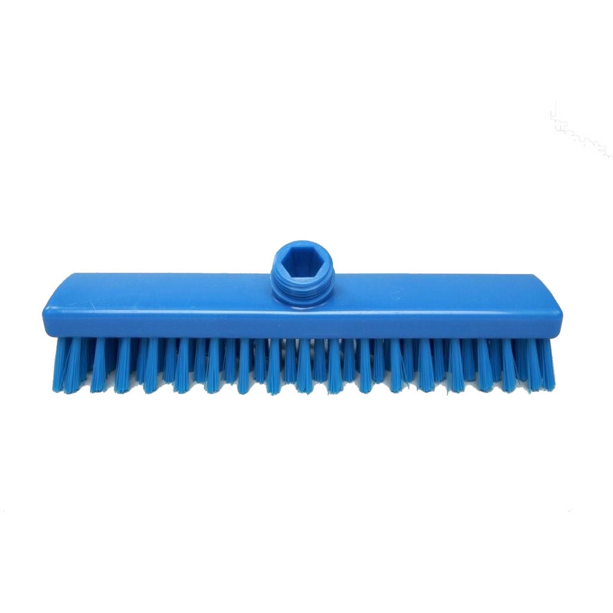 Gulvskrubb 28cm blå stk
