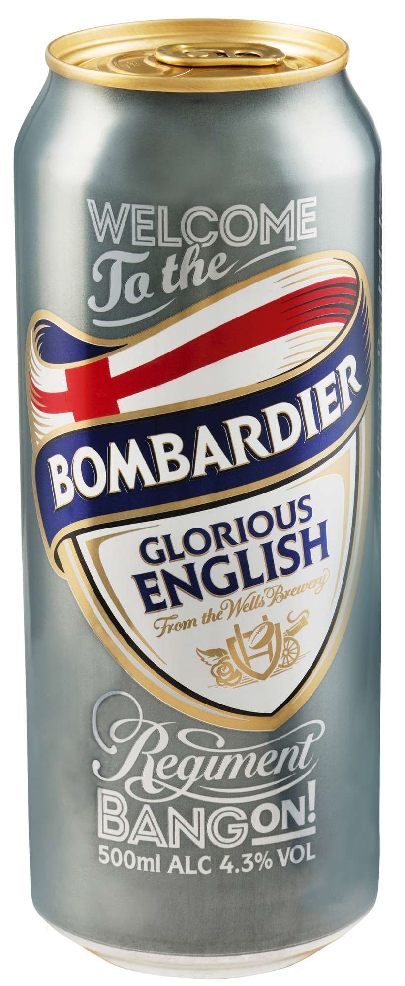 Bombardier bitter 4,3% 24x50cl
