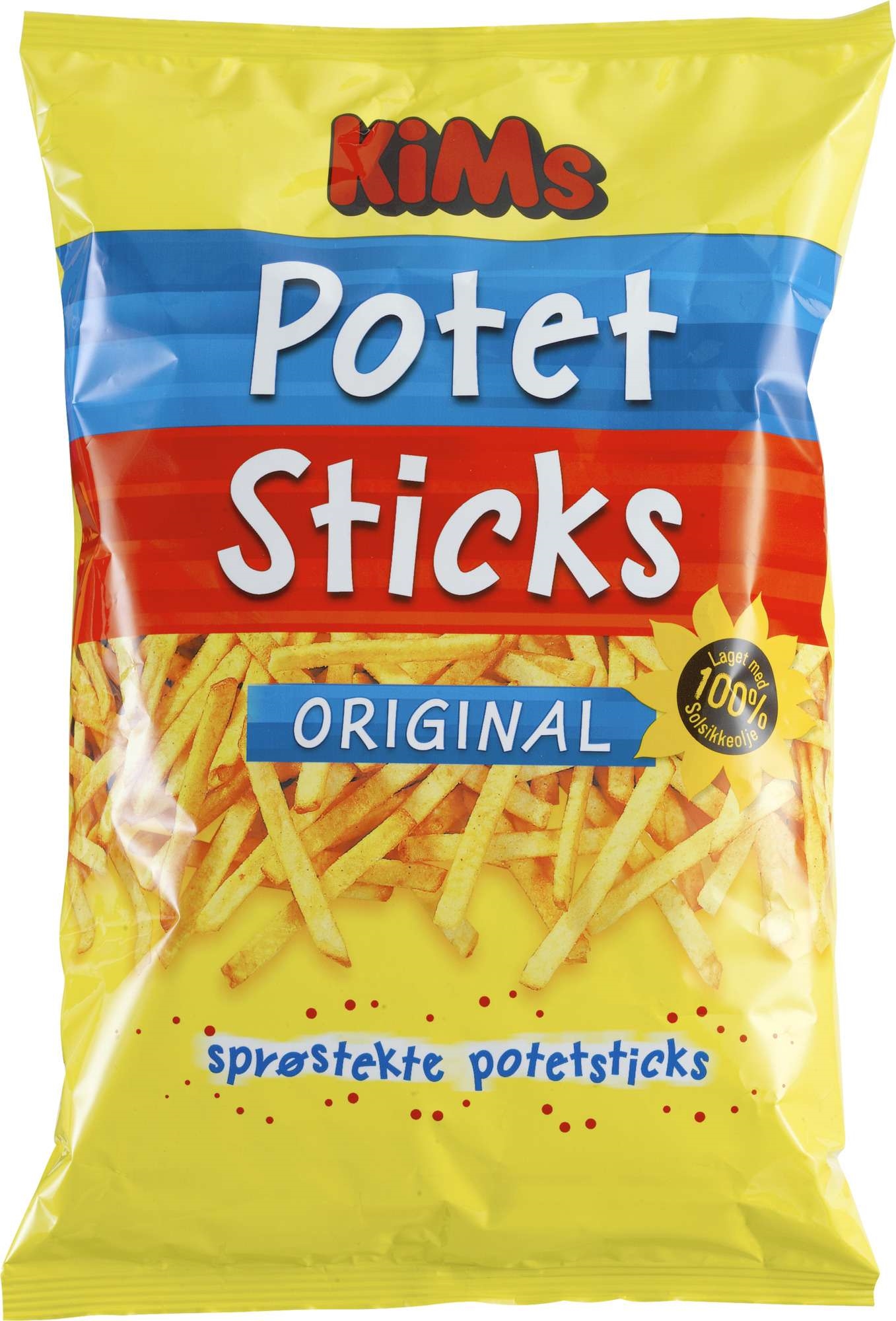 Kims potetsticks   225g