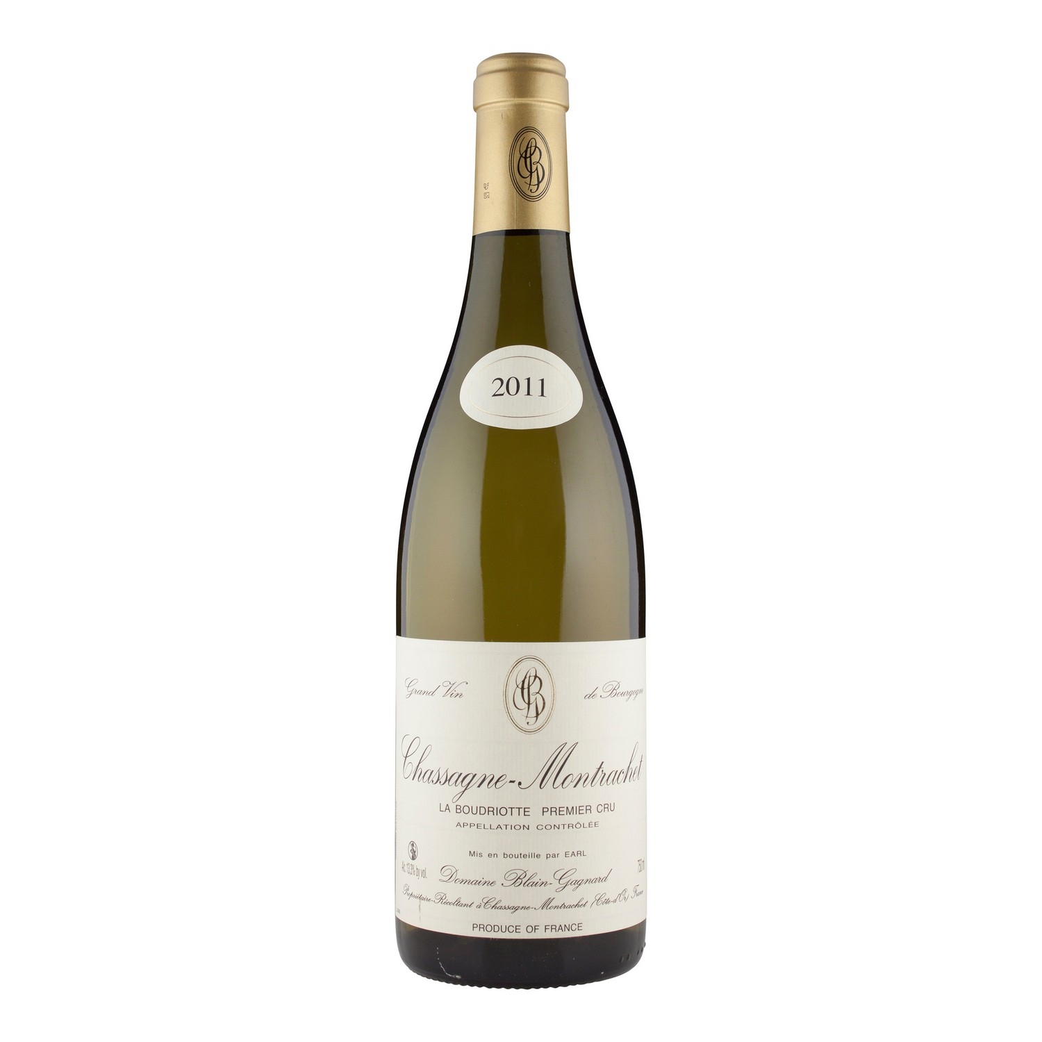 Blain-gagnard chas-mont. boudriotte 13,5% 75cl