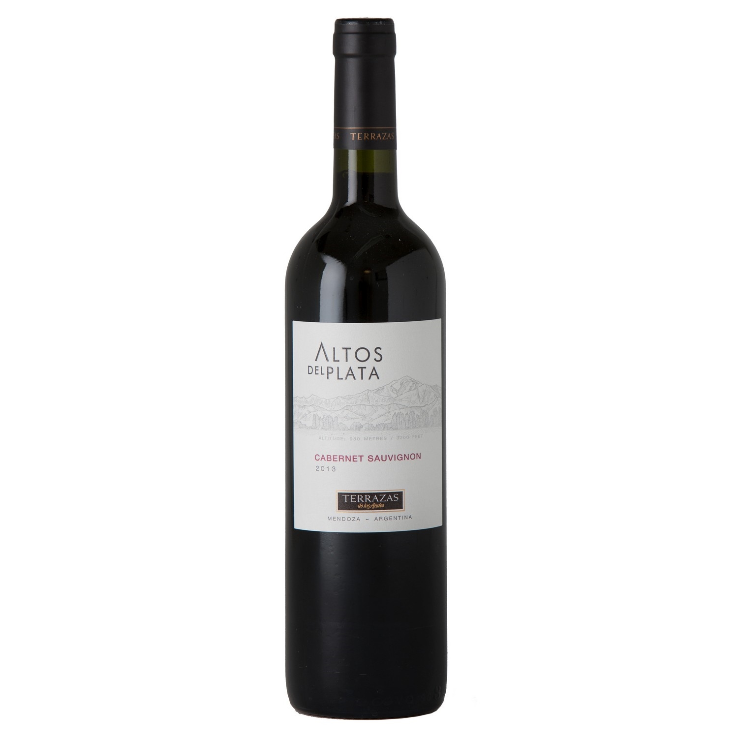 Terrazas altos del plata cabernet sauvignon 14% 75cl