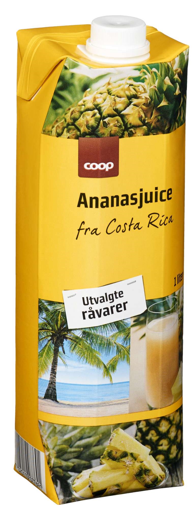 Ananasjuice costa rica coop 1l