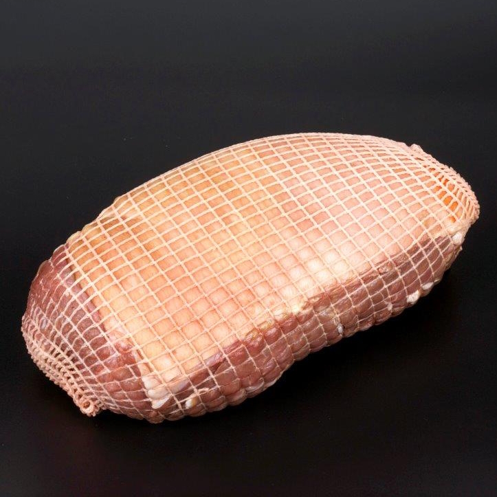 Skinkestek m/svor surret 4xca1kg fr kg