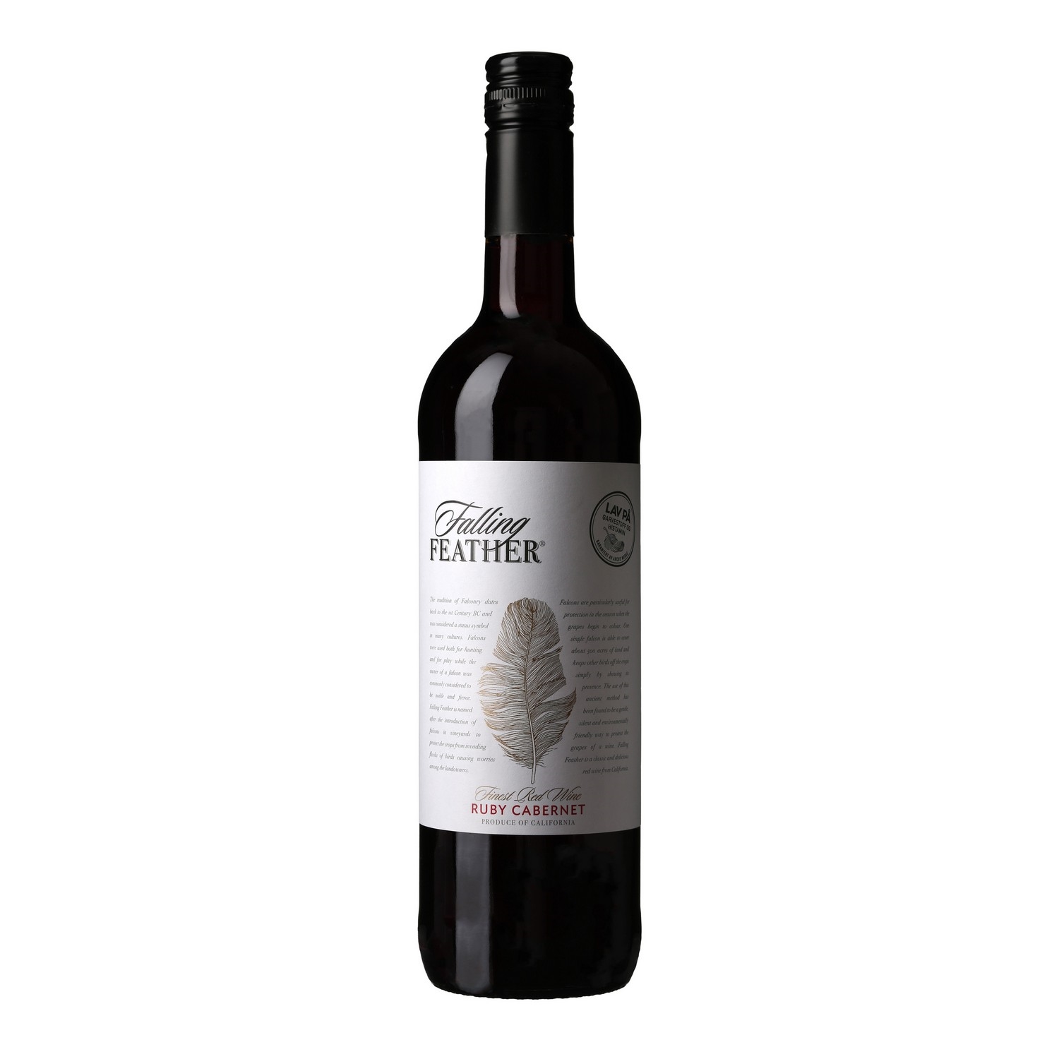 Falling feather ruby cabernet 12% 75cl