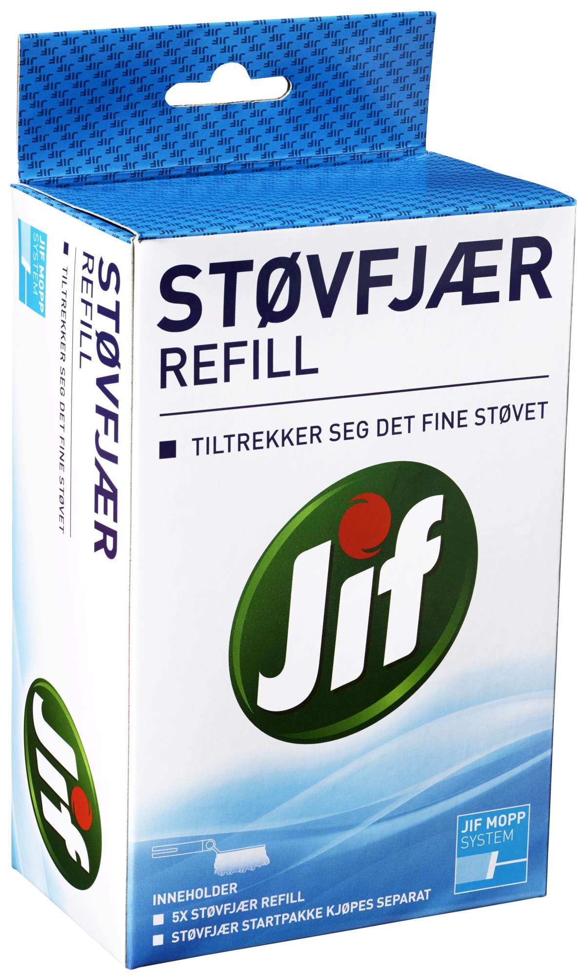 Jif støvmopp refill pk
