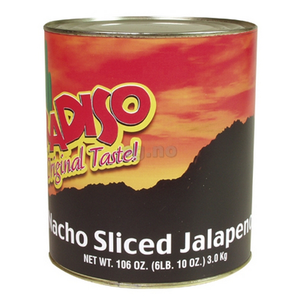 Jalapenos skivet 3kg
