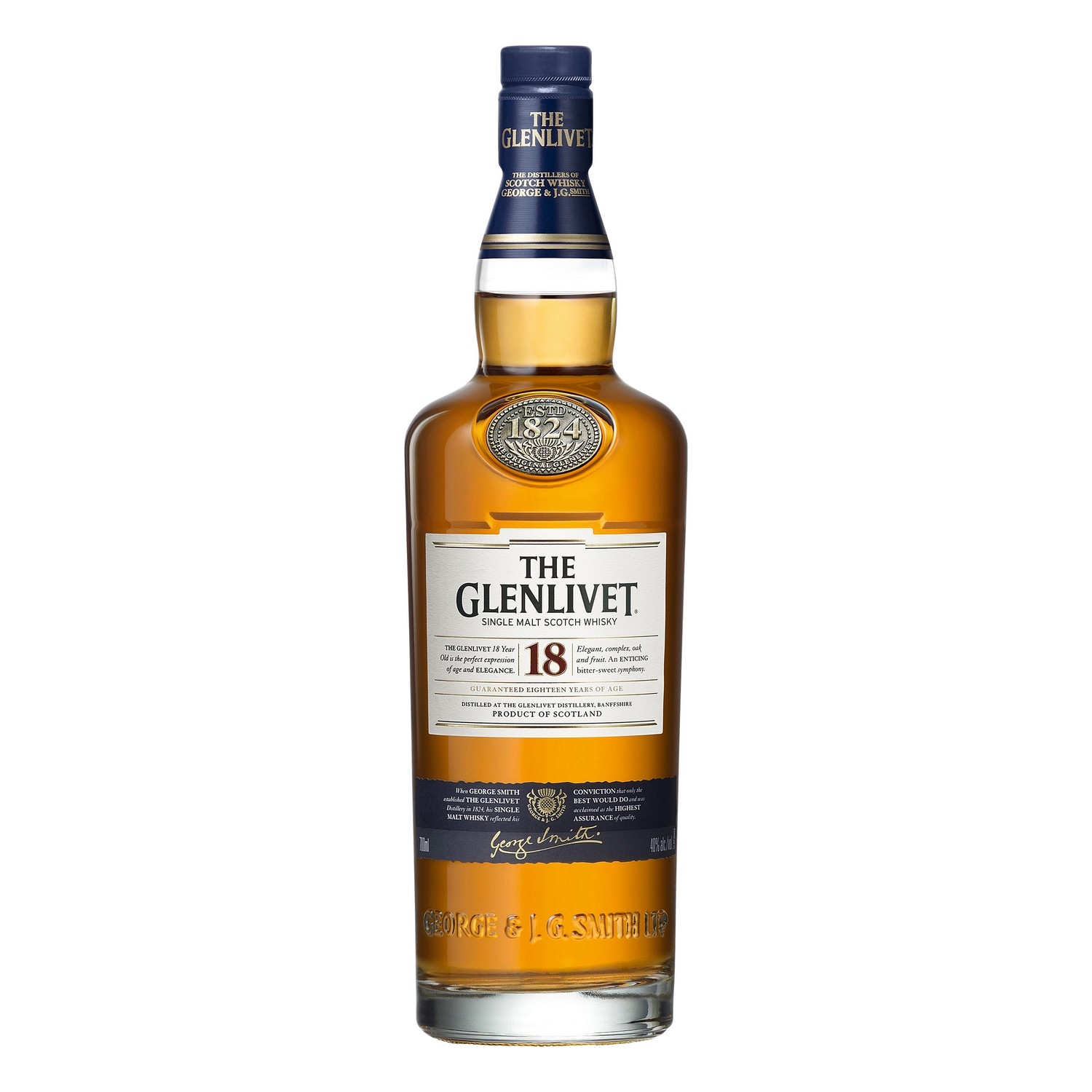 The glenlivet 18 y.o. 40% 70cl