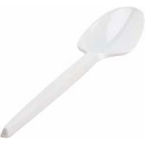 Skje plast hvit 180mm gr100stk