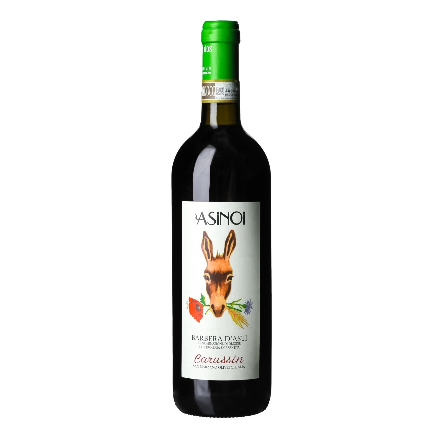Carussin asinoi barbera d asti  12%  75cl